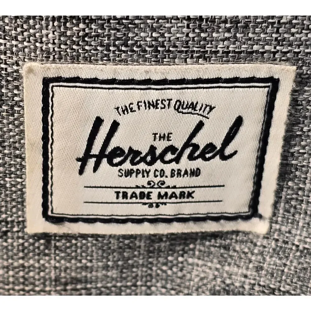 Herschel Supply Co Backpack Gray Laptop School Travel Daypack